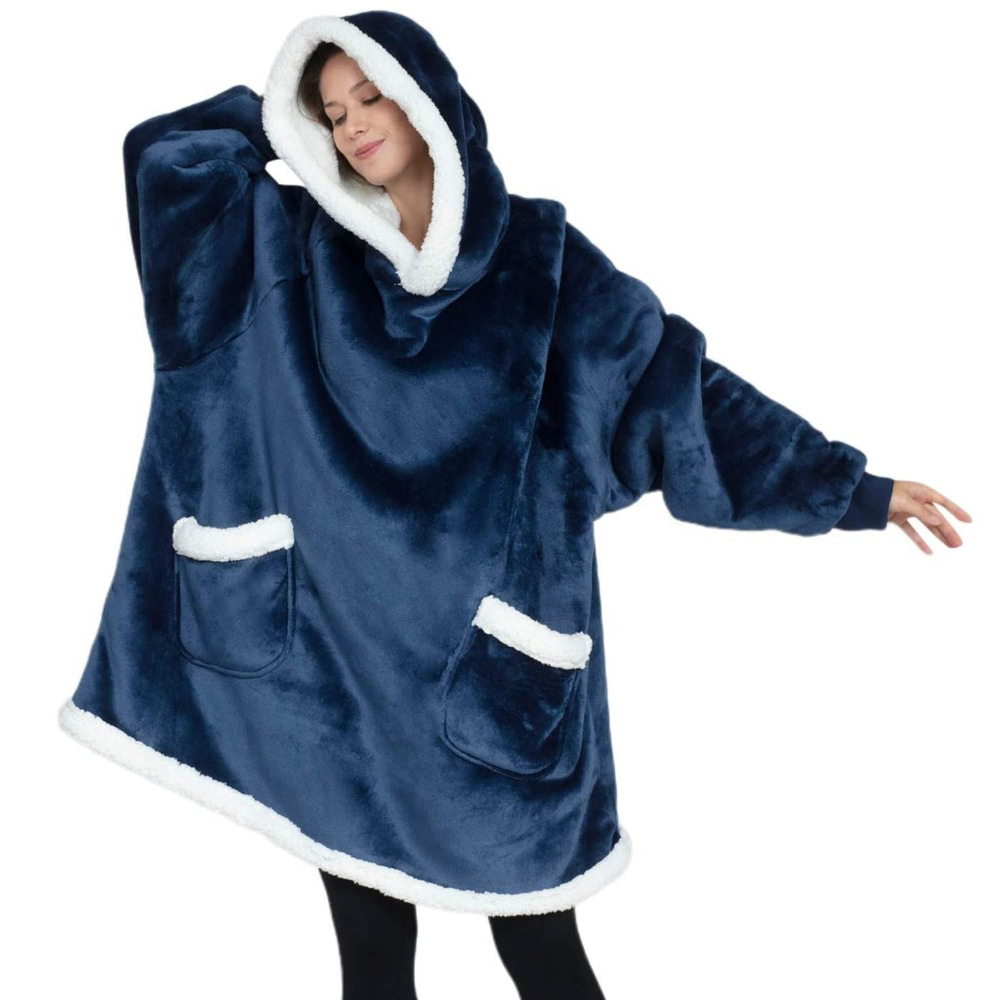 CozyCloud Hoodie Blanket