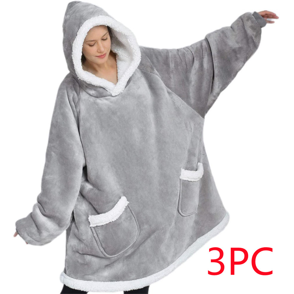 CozyCloud Hoodie Blanket