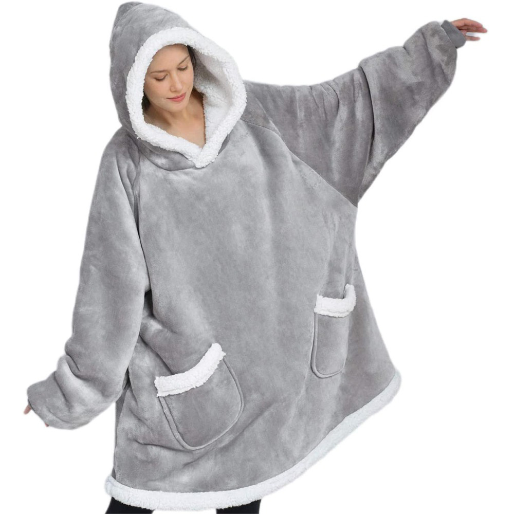 CozyCloud Hoodie Blanket