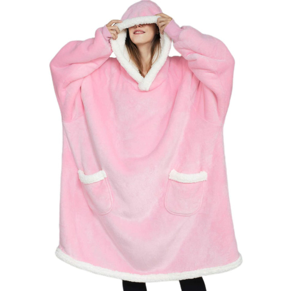 CozyCloud Hoodie Blanket