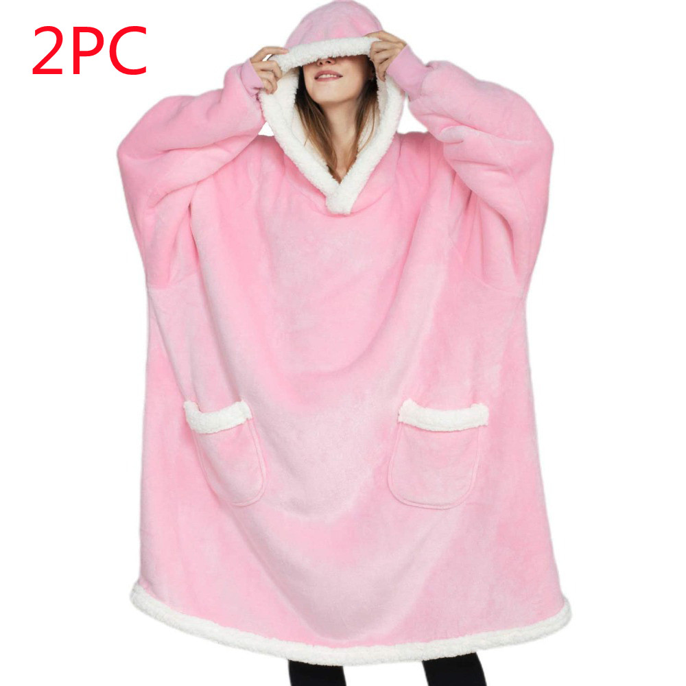 CozyCloud Hoodie Blanket