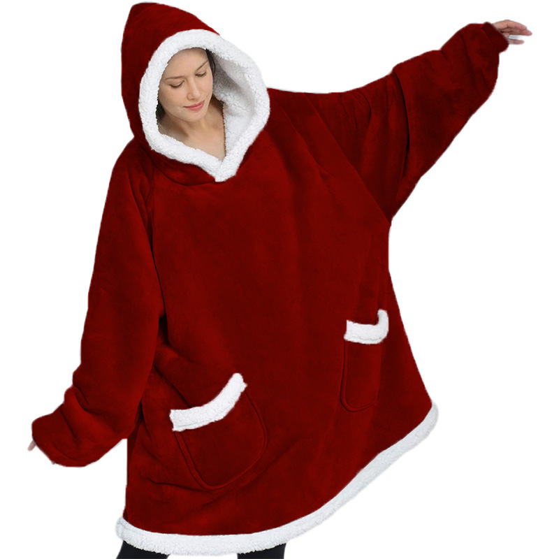 CozyCloud Hoodie Blanket