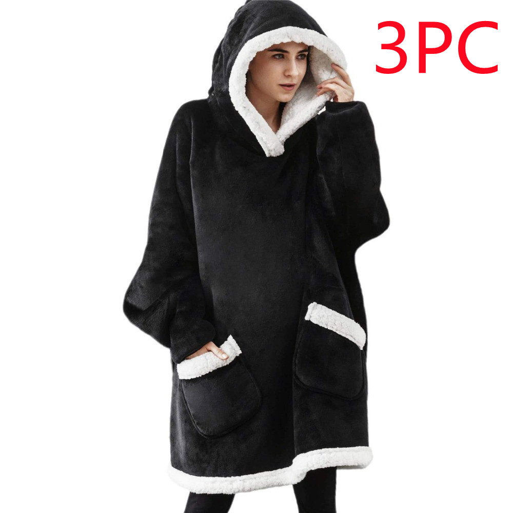 CozyCloud Hoodie Blanket