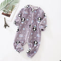 Warm Flannel Baby Pajamas for Boys and Girls